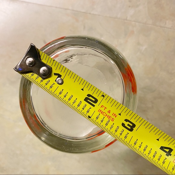 4 Crate & Barrel Hand Blown 8oz Goldfish Glasses - Picture 4 of 5